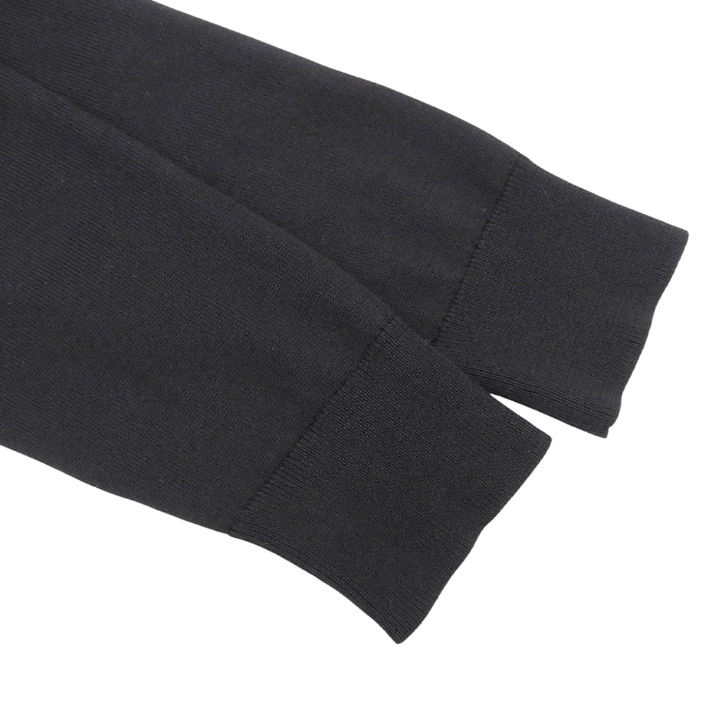 Like New Classic Crew Neck Jumper Wool Cotton Top Men's Black S K9601 Tops S Men's
