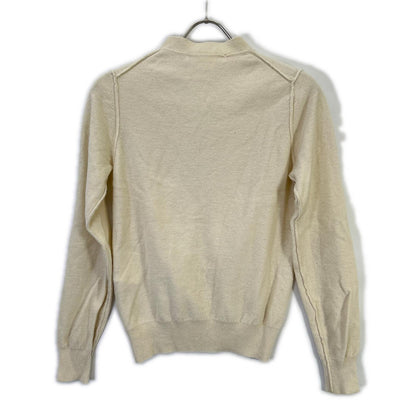 RB-N504 Ivory Knit Cardigan Top S Women's
