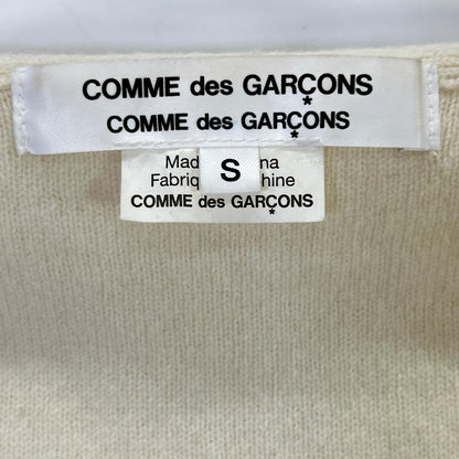 RB-N504 Ivory Knit Cardigan Top S Women's
