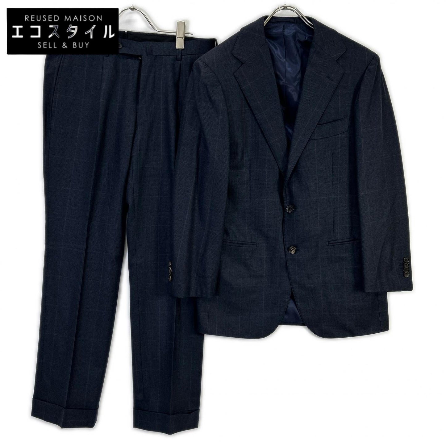 STRASBURGO 斯特拉斯堡 ×杰尼亚 羊毛格纹西服套装