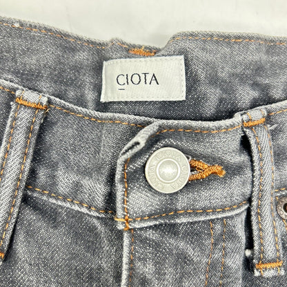 NPTLｰ5HI ﾁｬｺｰﾙ ｽﾋﾞﾝｺｯﾄﾝ 13.5oz ﾃﾞﾆﾑﾊﾟﾝﾂ ボトムス 26 レディース