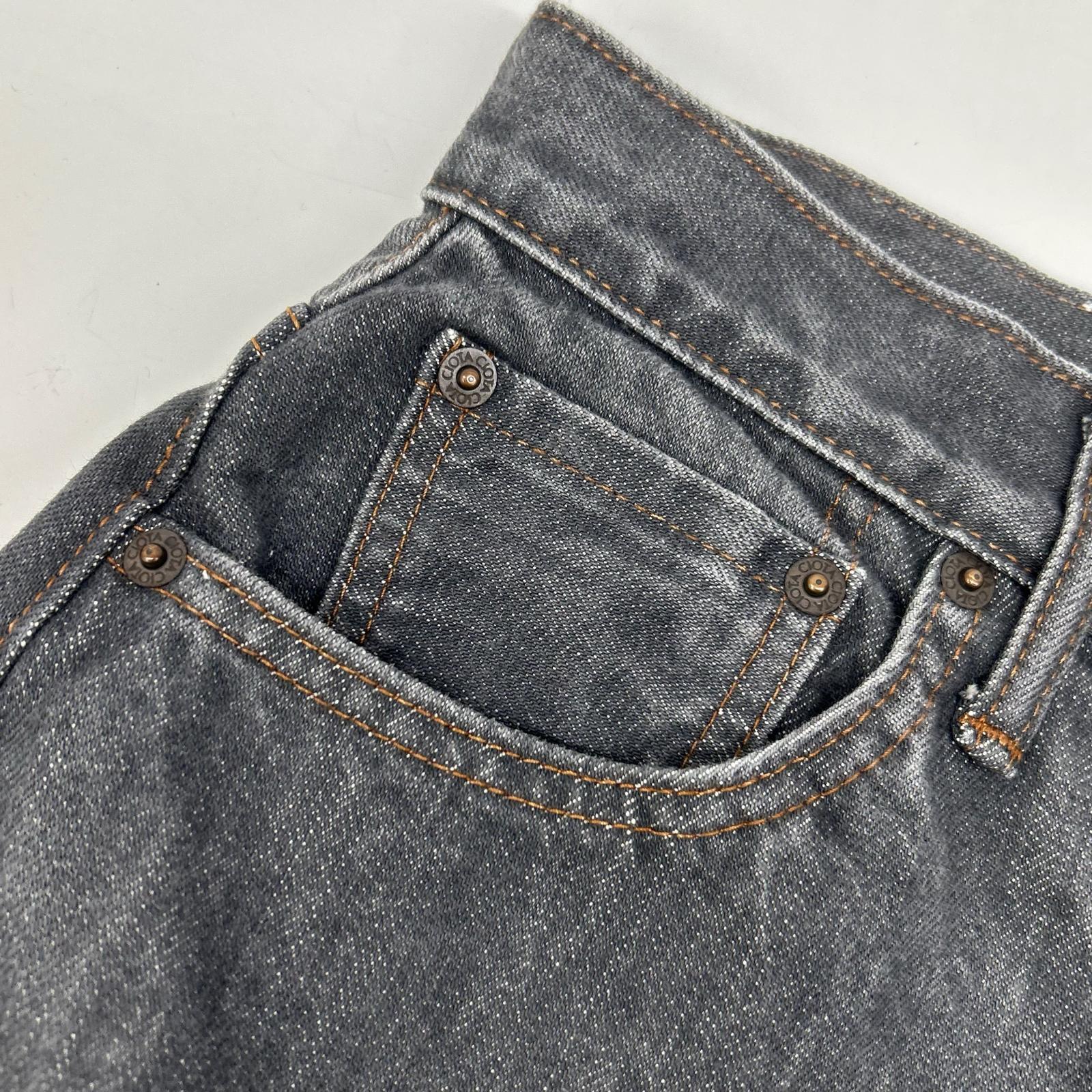 NPTLｰ5HI ﾁｬｺｰﾙ ｽﾋﾞﾝｺｯﾄﾝ 13.5oz ﾃﾞﾆﾑﾊﾟﾝﾂ ボトムス 26 レディース