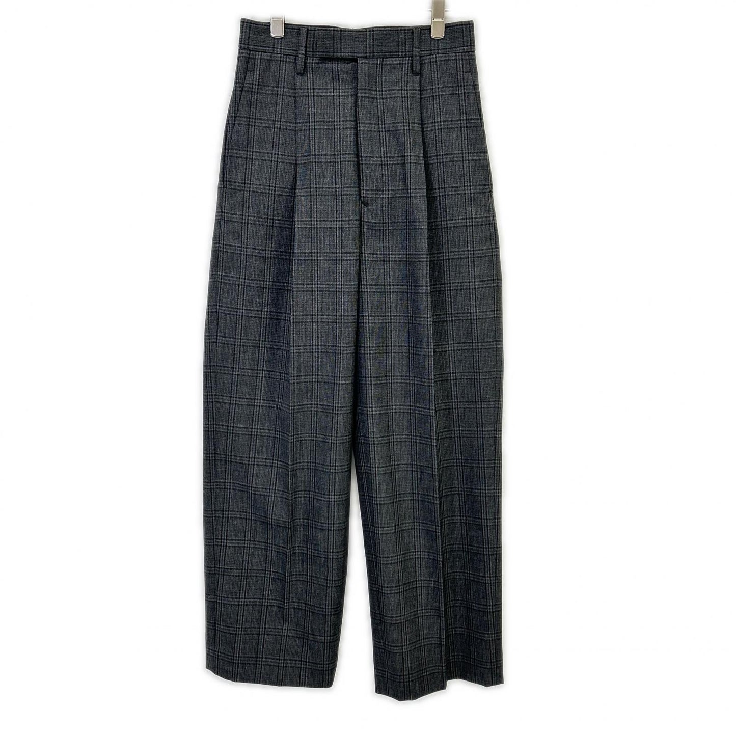 AURALEE オーラリー 24年製 BLUEFACED WOOL CHECK SLACKS ボトムス