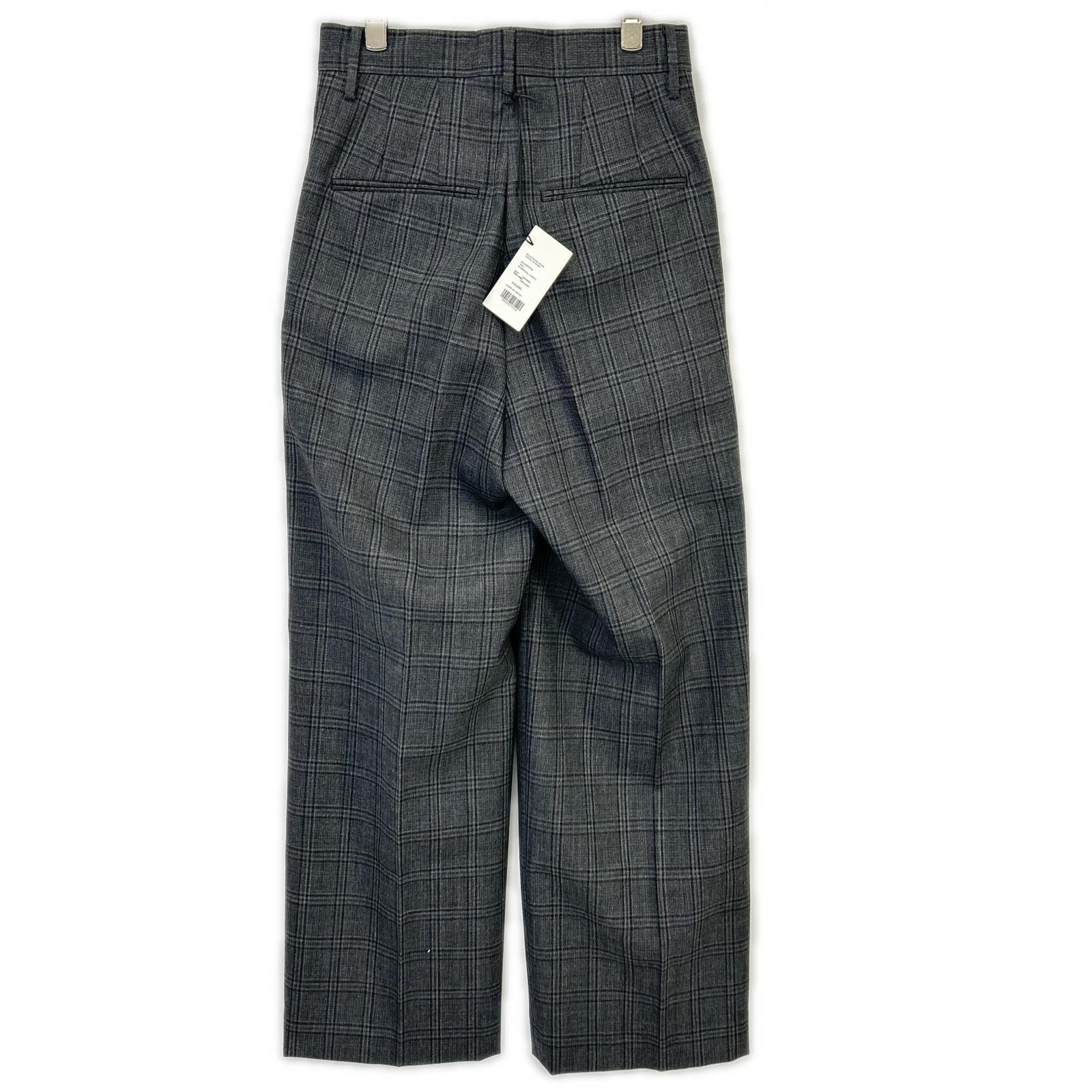 AURALEE オーラリー 24年製 BLUEFACED WOOL CHECK SLACKS ボトムス
