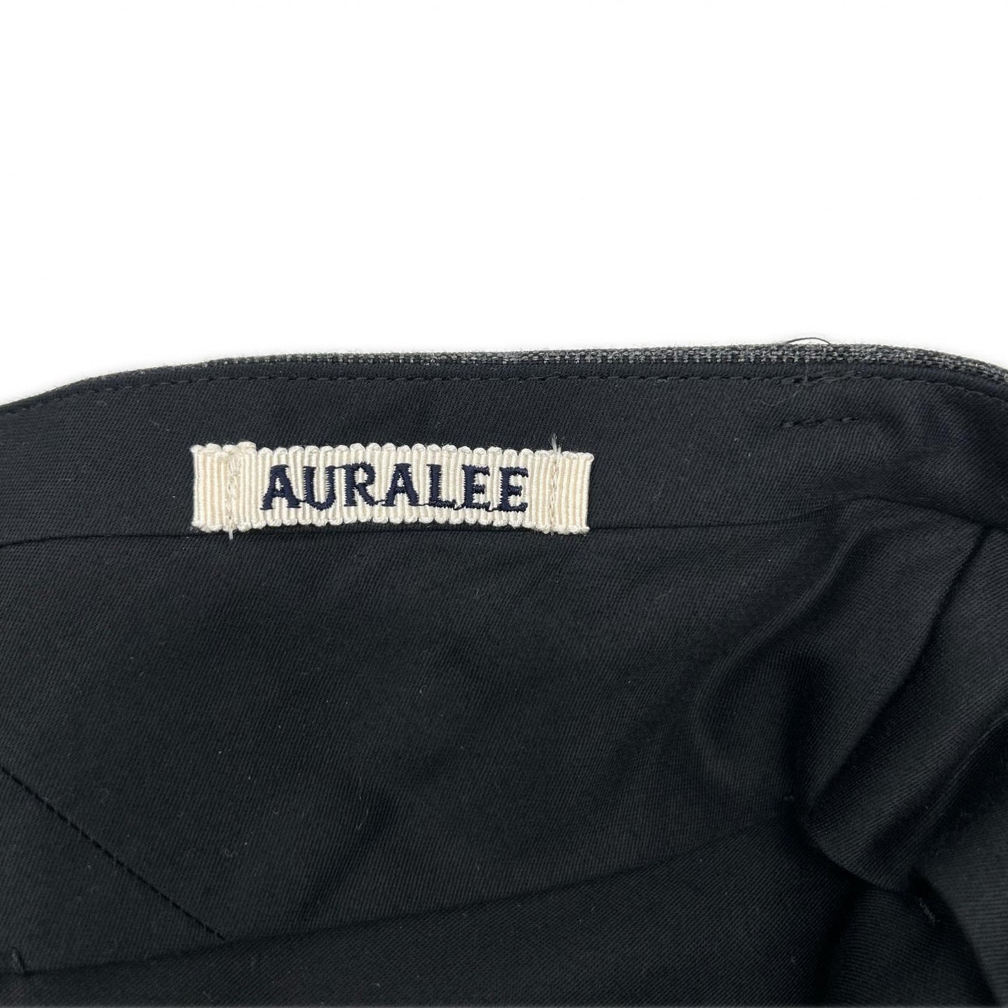 AURALEE オーラリー 24年製 BLUEFACED WOOL CHECK SLACKS ボトムス