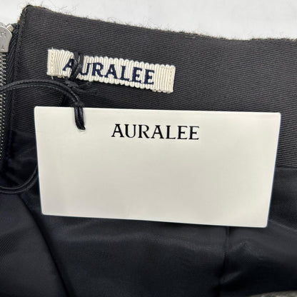 AURALEE 25SS ALPACA WOOL SILK TWEED PENCIL SKIRT