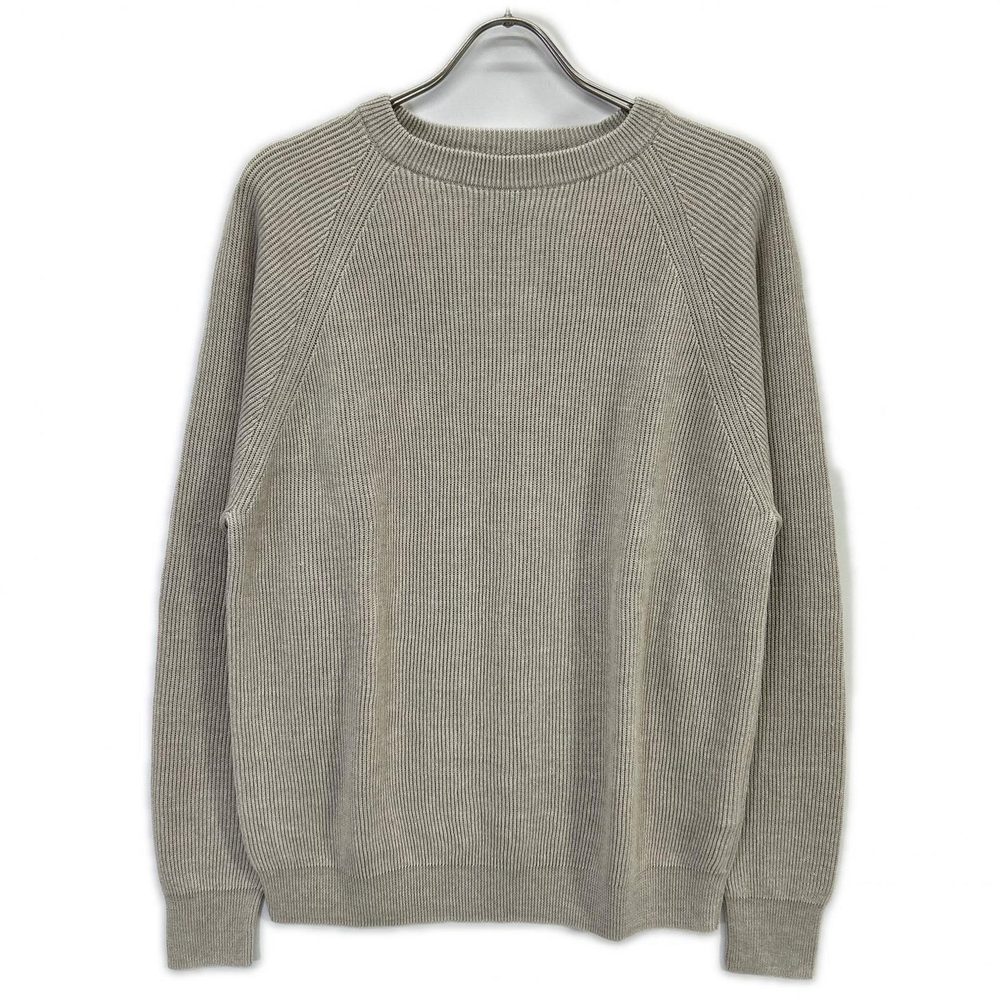 ﾍﾞｰｼﾞｭ HIGHTCOUNT LINEN CREW NECK トップス 1 レディース