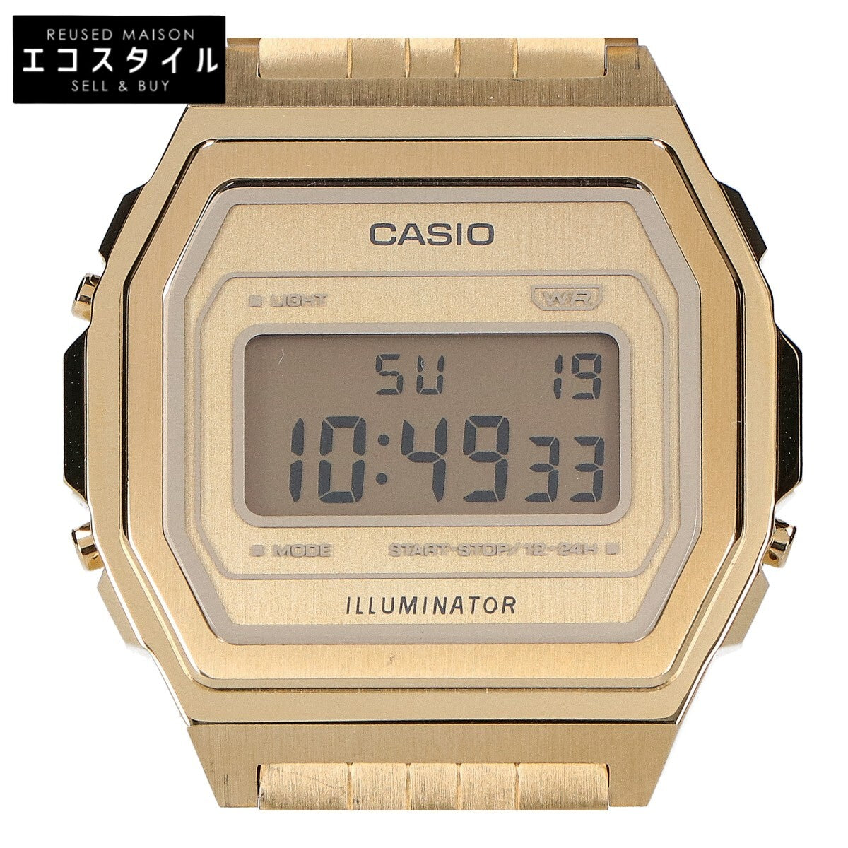 CASIO カシオ A1000G-9JF ゴールド 腕時計