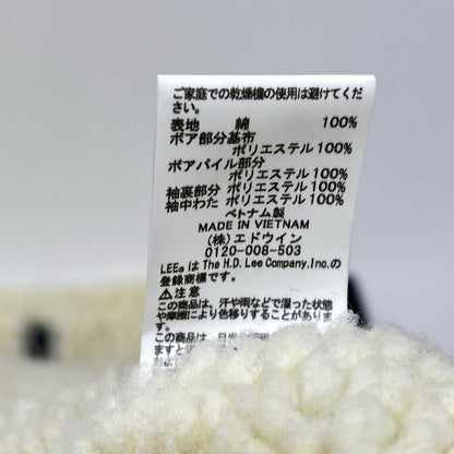 24年款 LM0725 黑色 牛仔夹克 内衬羊羔绒翻领夹克 夹克 XL 男士