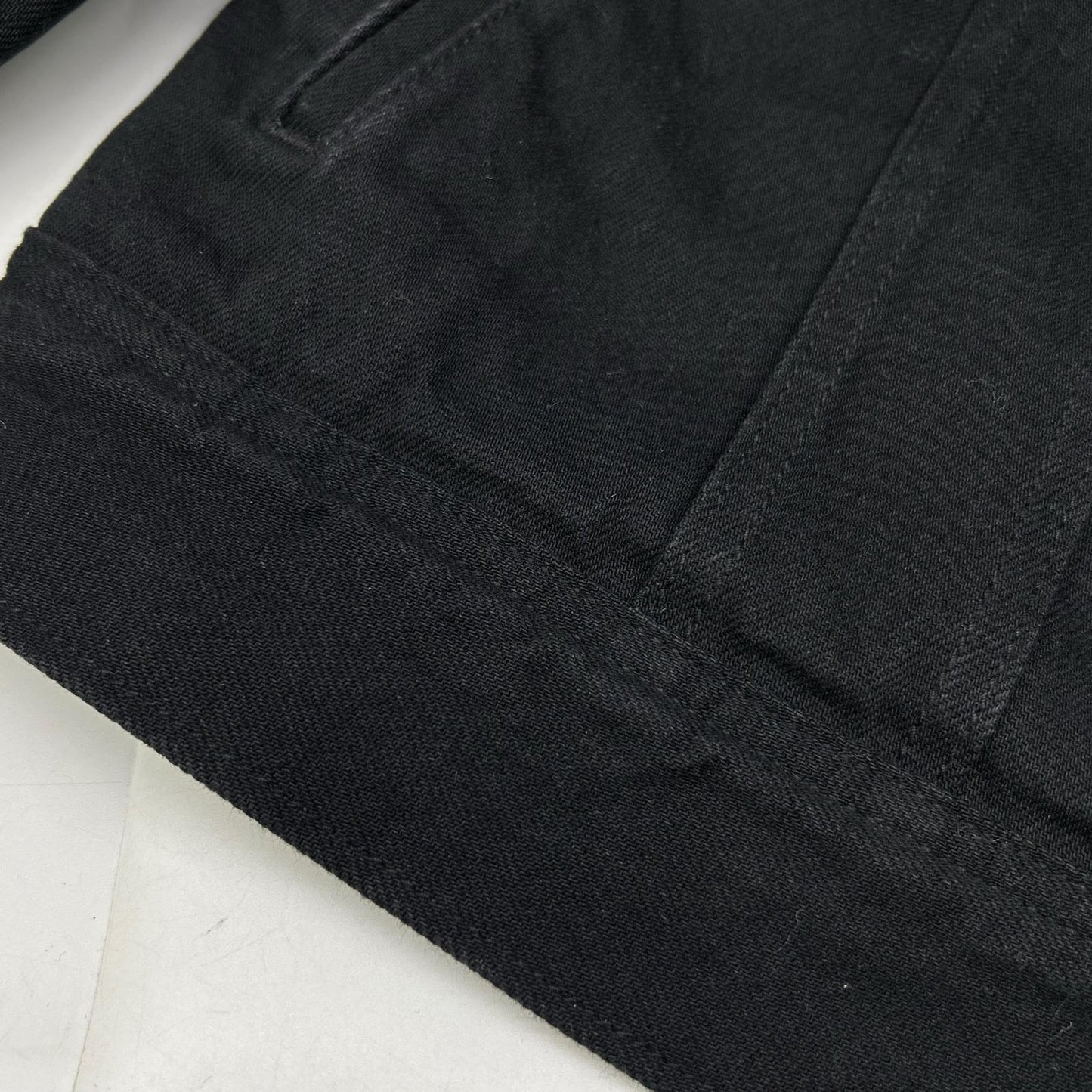 24年款 LM0725 黑色 牛仔夹克 内衬羊羔绒翻领夹克 夹克 XL 男士