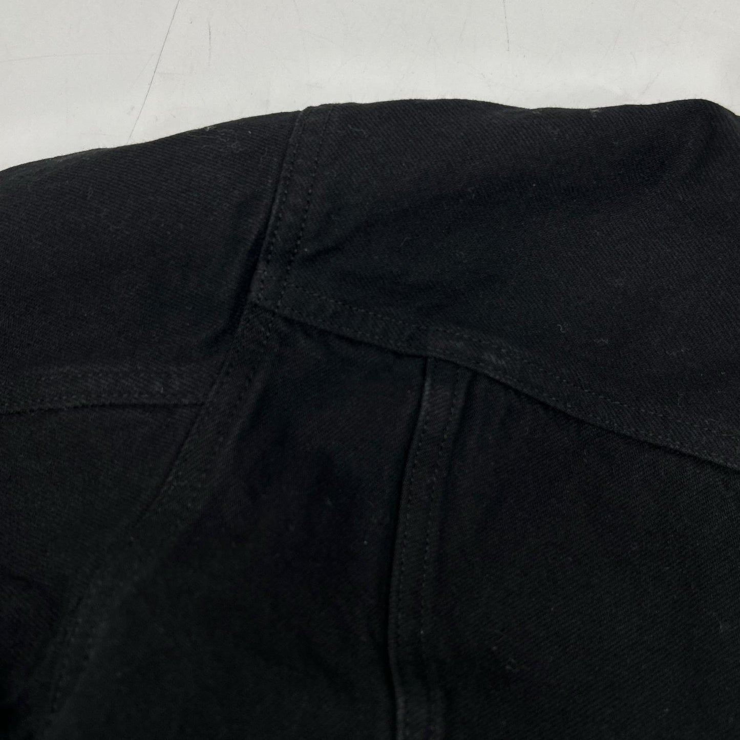 24年款 LM0725 黑色 牛仔夹克 内衬羊羔绒翻领夹克 夹克 XL 男士