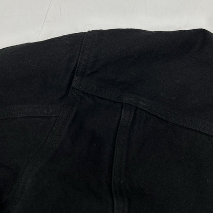 24年款 LM0725 黑色 牛仔夹克 内衬羊羔绒翻领夹克 夹克 XL 男士