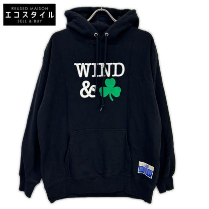 Black NBA Clover Hoodie Top L Men's