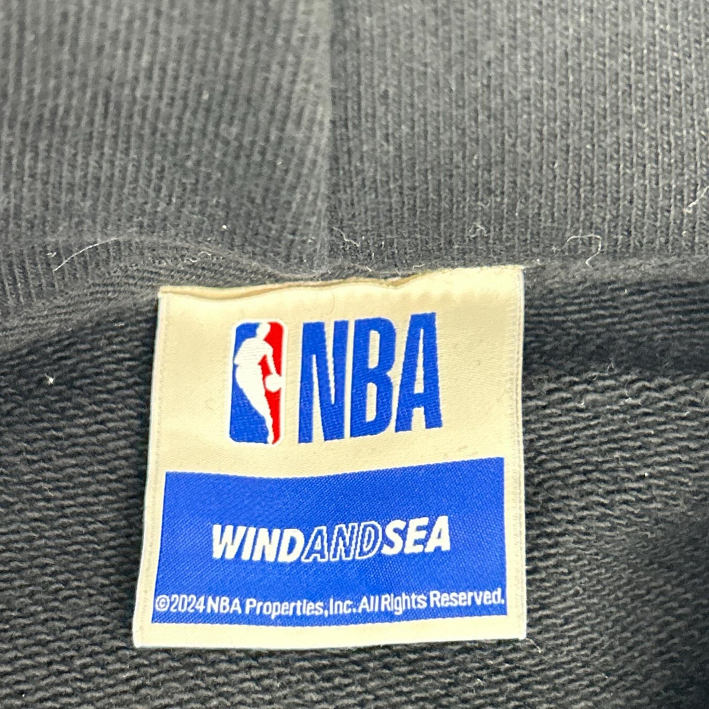 Black NBA Clover Hoodie Top L Men's