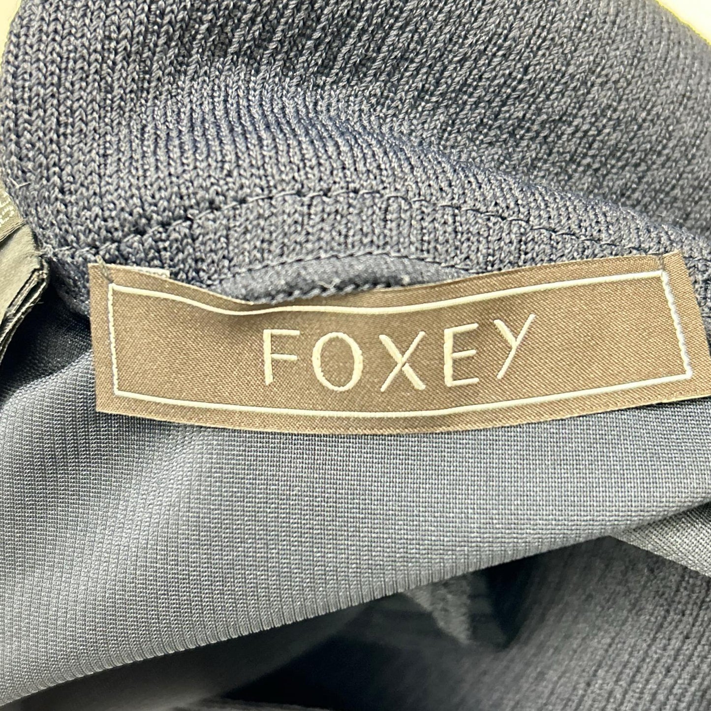 FOXEY BOUTIQUE フォクシーブティック 41364 ネイビー Knit Skirt スカート