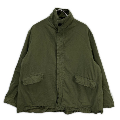 Veritecoeur VC-2669 Khaki Cotton Garment Dyed Coat Jacket