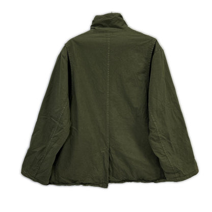 Veritecoeur VC-2669 Khaki Cotton Garment Dyed Coat Jacket