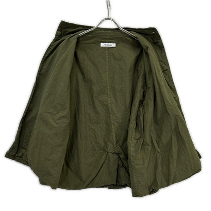Veritecoeur VC-2669 Khaki Cotton Garment Dyed Coat Jacket