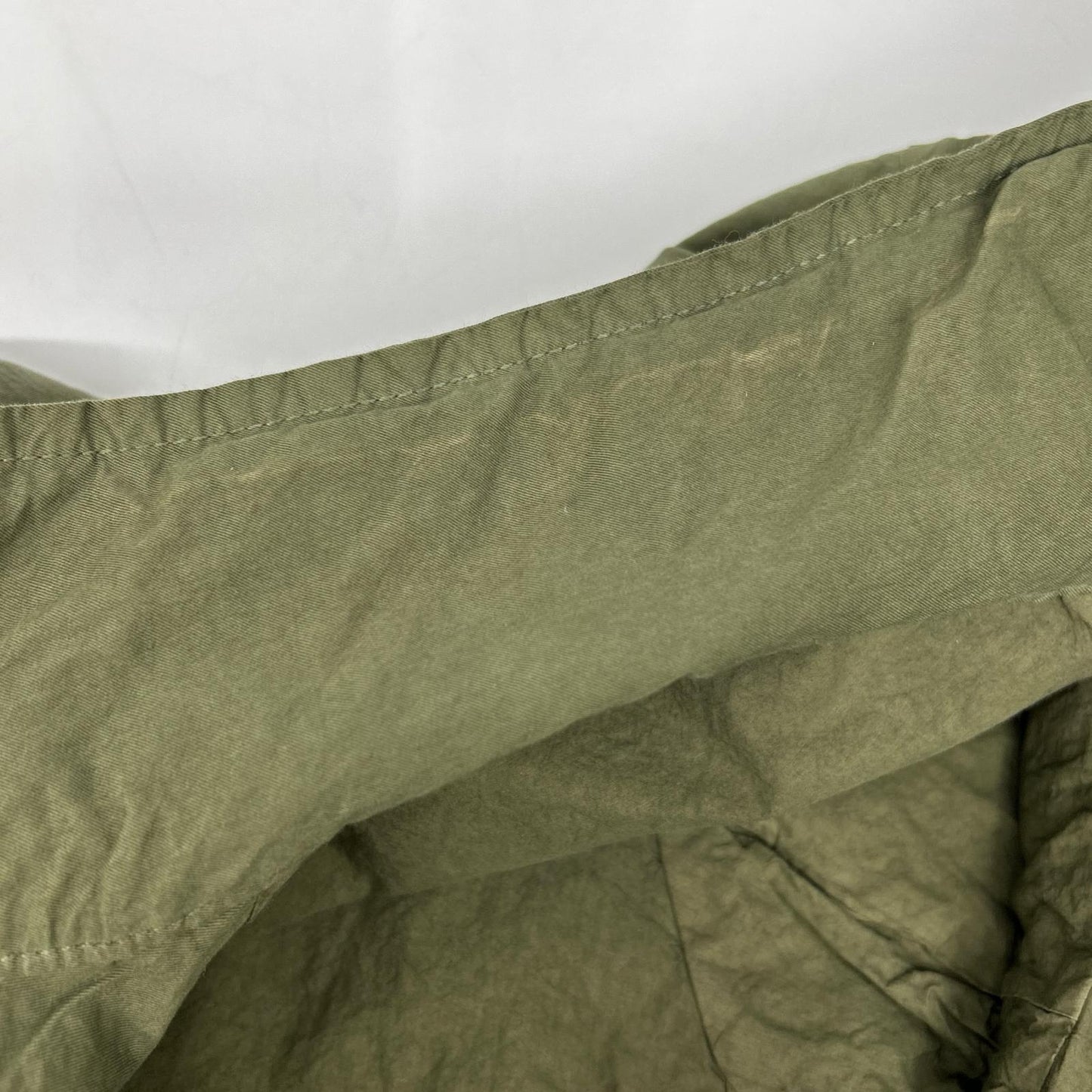 Veritecoeur VC-2669 Khaki Cotton Garment Dyed Coat Jacket