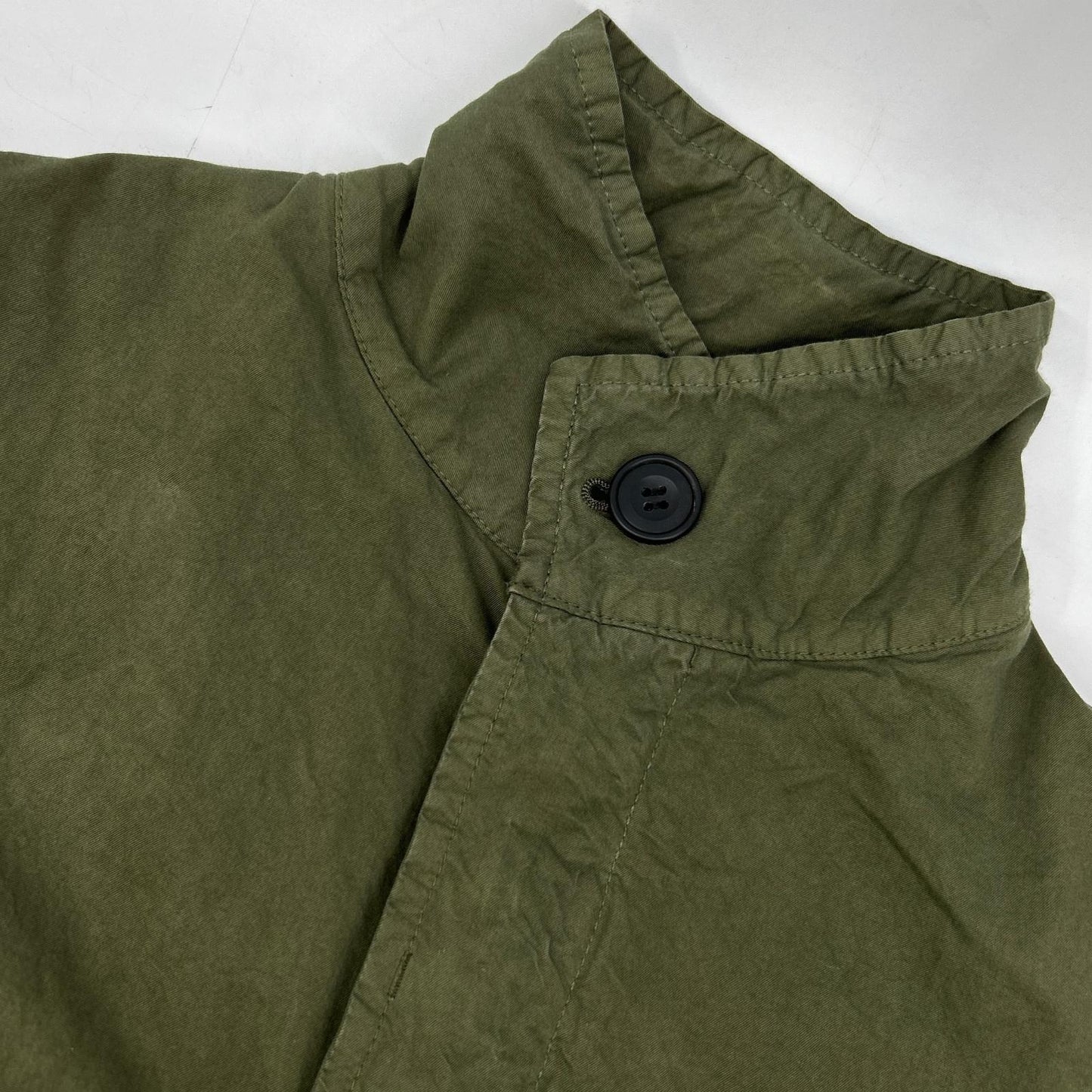 Veritecoeur VC-2669 Khaki Cotton Garment Dyed Coat Jacket