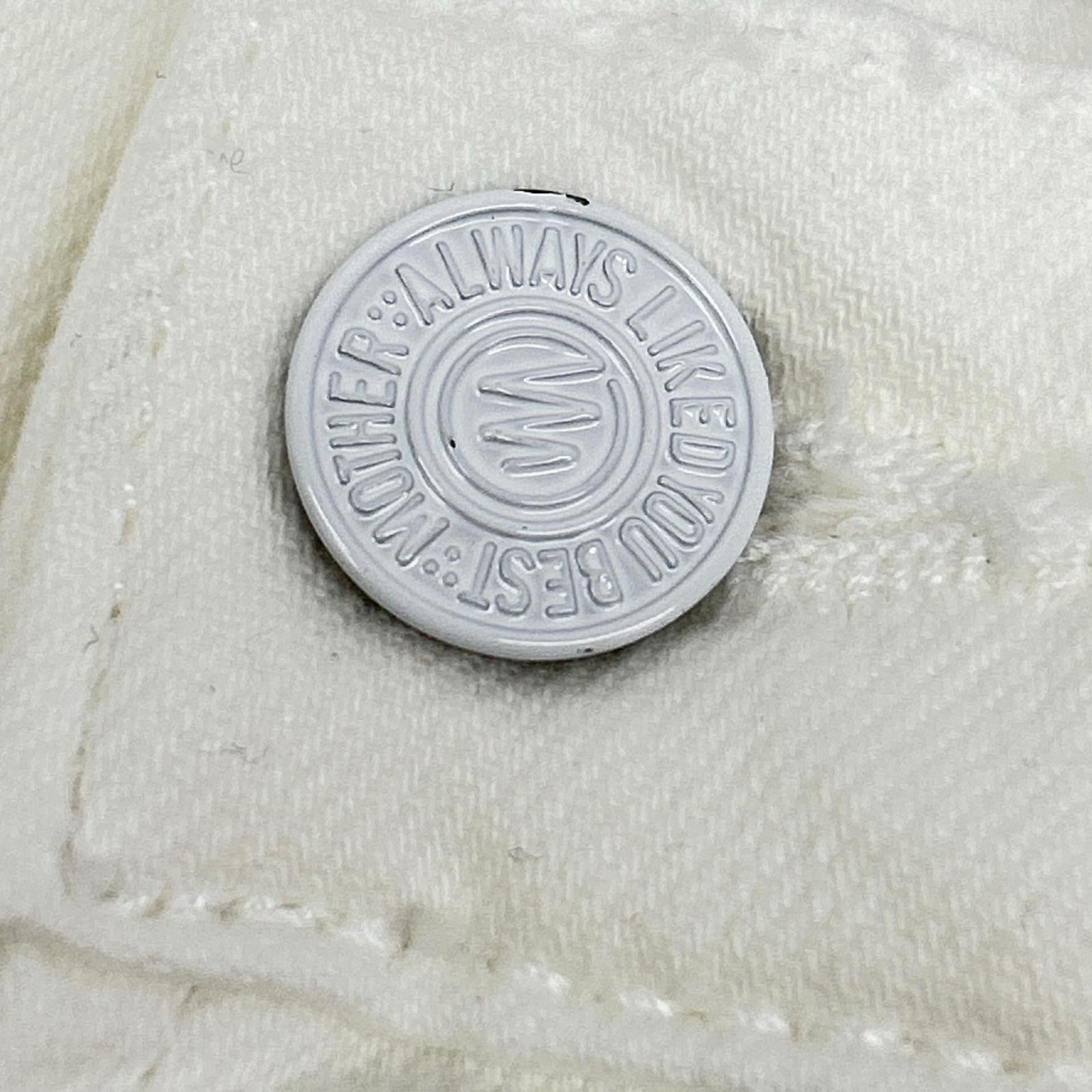 22SS ﾎﾜｲﾄ ｸﾛｯﾌﾟﾄﾞﾚｲﾔｰｶｯﾄﾃﾞﾆﾑﾊﾟﾝﾂ ボトムス 26 レディース