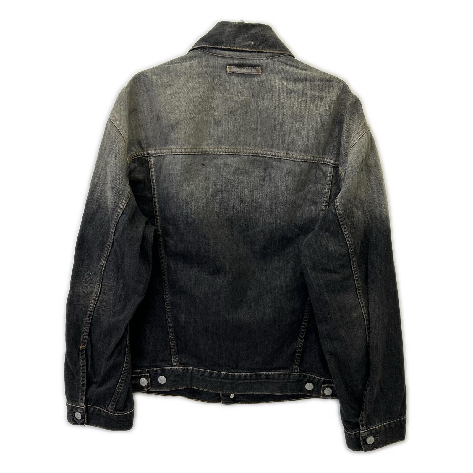 ACNE STUDIOS アクネ ストゥディオズ FN-UX-OUTW000073 25FW オーバーサイズ ペイント デニムジャケット ジャケット