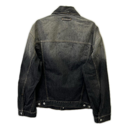 ACNE STUDIOS アクネ ストゥディオズ FN-UX-OUTW000073 25FW オーバーサイズ ペイント デニムジャケット ジャケット