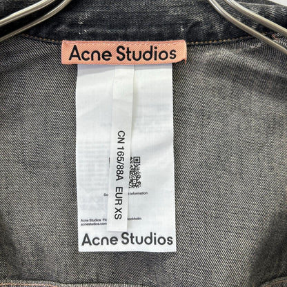 ACNE STUDIOS アクネ ストゥディオズ FN-UX-OUTW000073 25FW オーバーサイズ ペイント デニムジャケット ジャケット