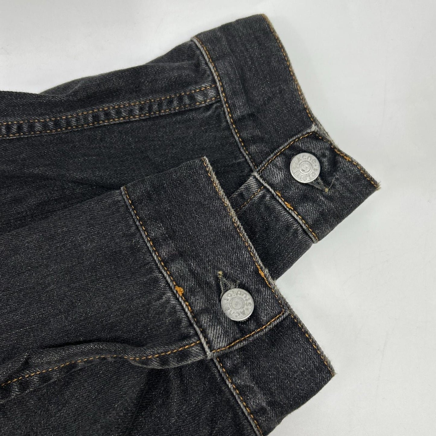 ACNE STUDIOS アクネ ストゥディオズ FN-UX-OUTW000073 25FW オーバーサイズ ペイント デニムジャケット ジャケット