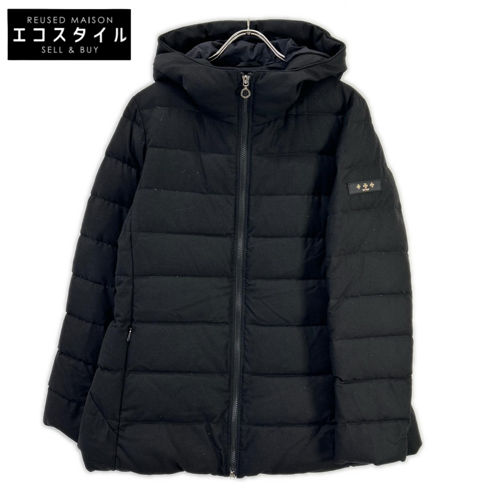 TATRAS タトラス LTOU24A4016-D 24AW ブラック フード付き ダウンジャケット ジャケット