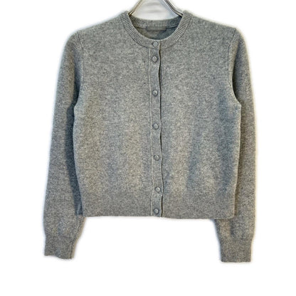 theory luxe セオリーリュクス 25年 グレー カシミヤ混 ラメカーディガン トップス