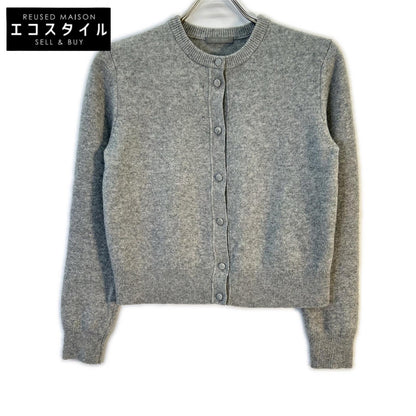 theory luxe セオリーリュクス 25年 グレー カシミヤ混 ラメカーディガン トップス