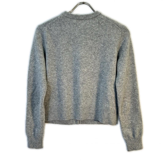 theory luxe セオリーリュクス 25年 グレー カシミヤ混 ラメカーディガン トップス