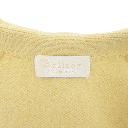 BALLSEY ボールジー 美品 フラッフィーヤーン Vネックカーディガン トップス レディース イエロー S 24年 トップス