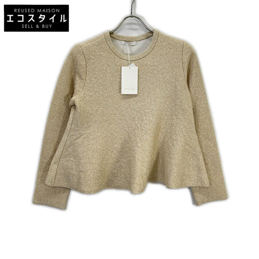 ﾍﾞｰｼﾞｭ ﾗﾒﾌﾞｰｸﾚ ﾍﾟﾌﾟﾗﾑﾌﾟﾙｵｰﾊﾞｰ トップス 38 レディース