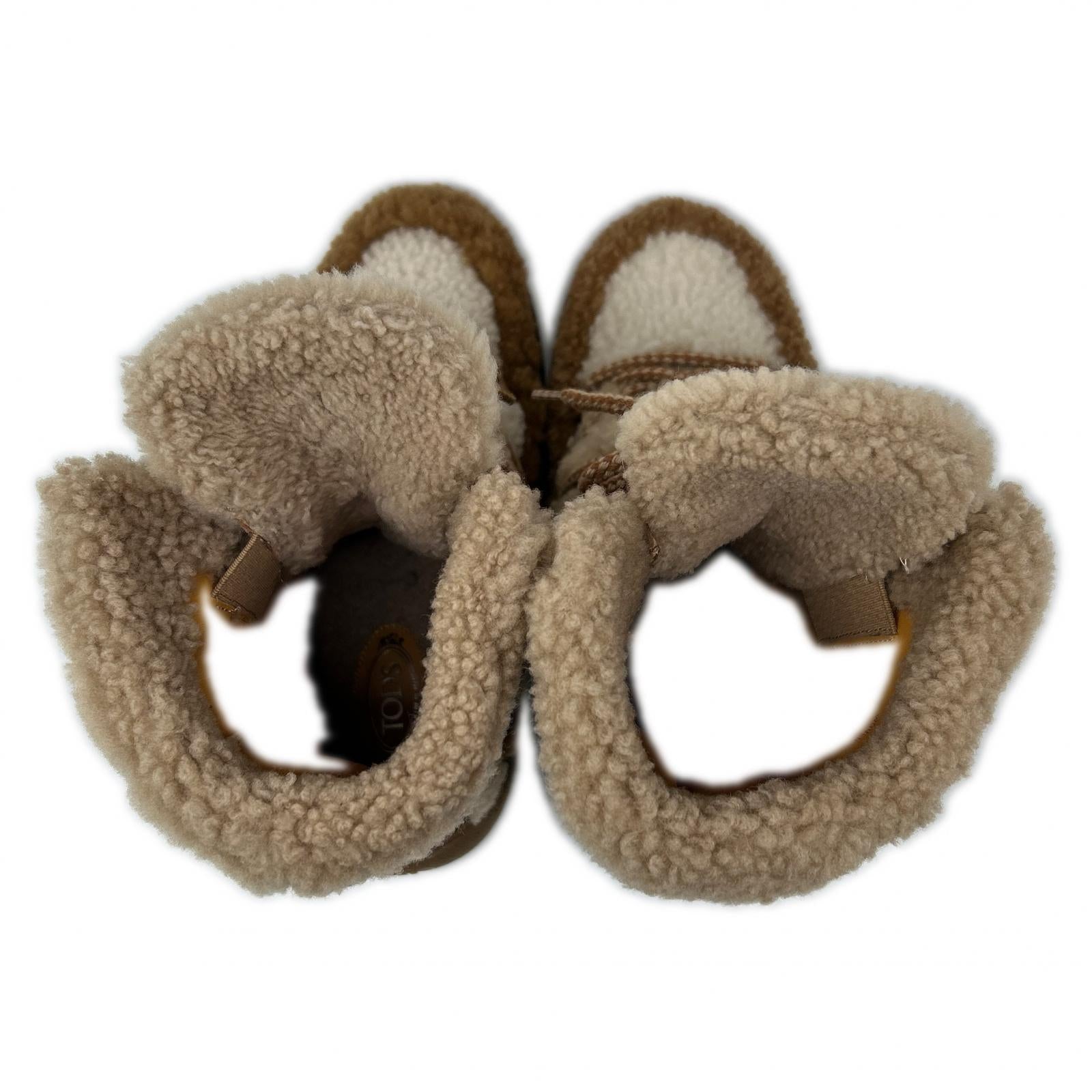 [Beautiful] Lace-up Sheepskin Boots Shoes 36 Women's