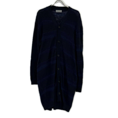 Yohji Yamamoto POUR HOMME 山本耀司 男士系列 24SS HS-K73-092 黑×蓝 BORDER LONG CD 上衣