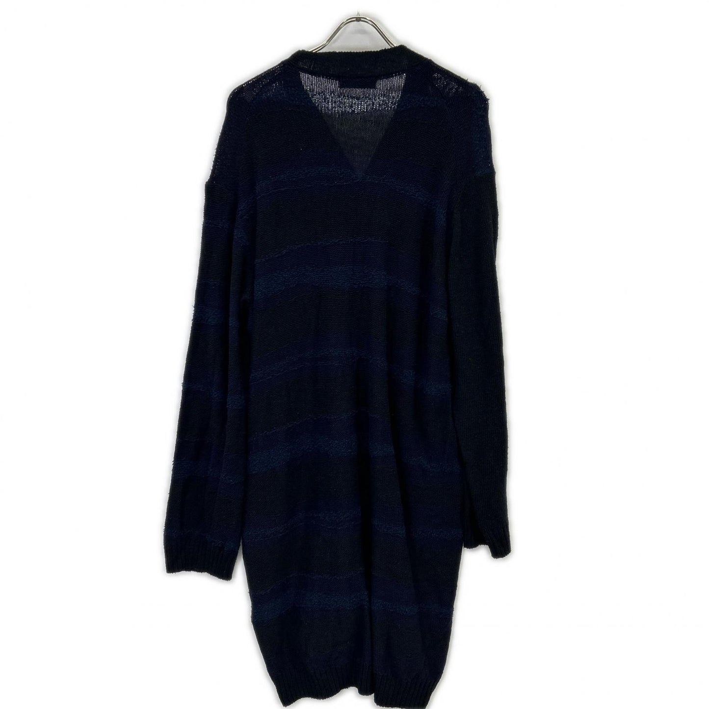 Yohji Yamamoto POUR HOMME 山本耀司 男士系列 24SS HS-K73-092 黑×蓝 BORDER LONG CD 上衣