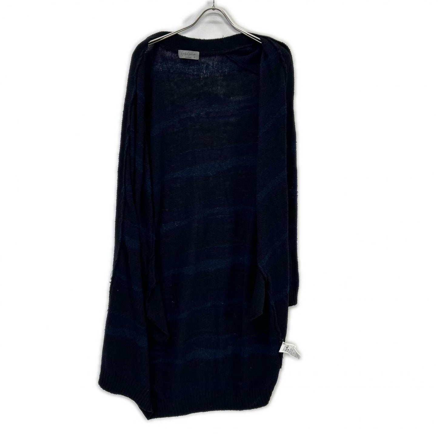 Yohji Yamamoto POUR HOMME 山本耀司 男士系列 24SS HS-K73-092 黑×蓝 BORDER LONG CD 上衣