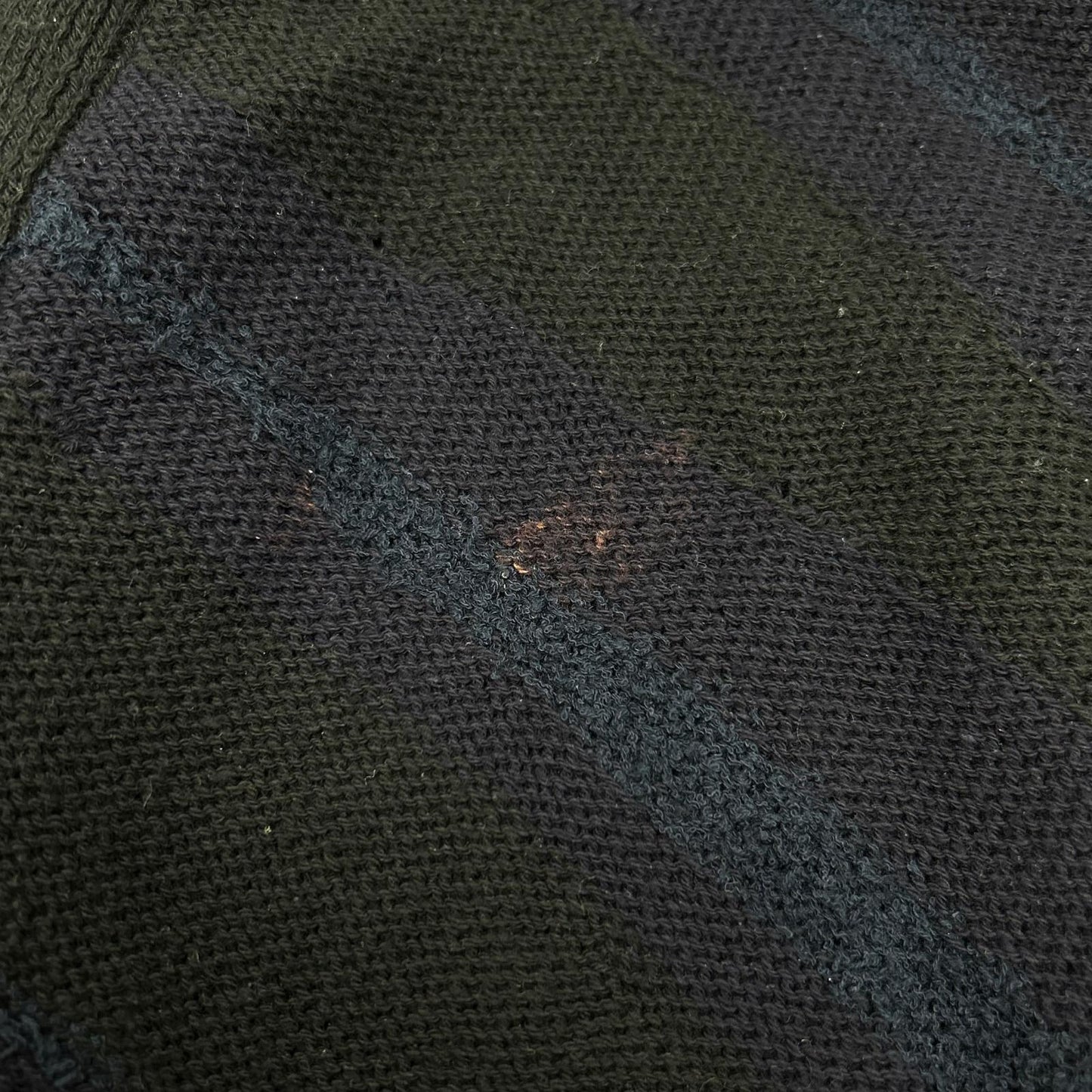Yohji Yamamoto POUR HOMME 山本耀司 男士系列 24SS HS-K73-092 黑×蓝 BORDER LONG CD 上衣
