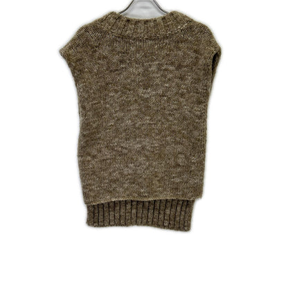 Maison Margiela 马吉拉 22AW SI0TH0001 米色 植物染色针织罩衫 马甲
