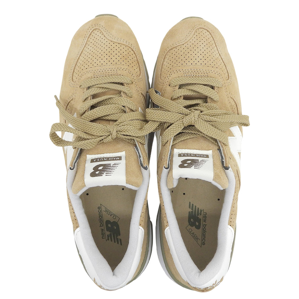 NEW BALANCE New Balance Like New USA Made Low-cut Sneakers Shoes Men's Beige 8 1/2D M990CER Shoes