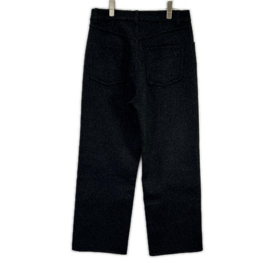 AMI Alexandre Mattiussi アミアレクサンドルマテュッシ HTR836.WO0009 25AW グレー ウールシルク スラックスパンツ ボトムス