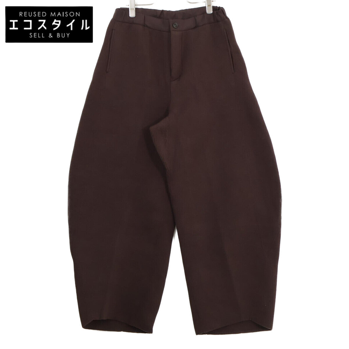 sacai サカイ 新品同様 26-03939M Cotton Cashmere Knit Pants ボトムス