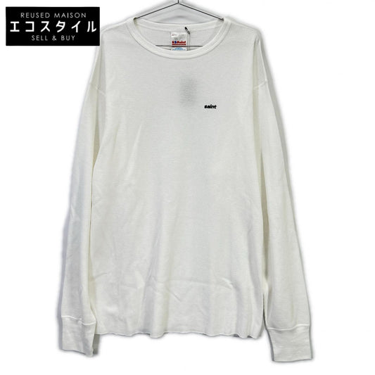 SAINT MICHAEL セントマイケル 26S SM-HR1-0000-041 ホワイト THARMAL LS TEE トップス