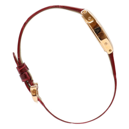 Cartier カルティエ W1537238 Lanières mini Tonneau 18K PG quartz watch wristwatch