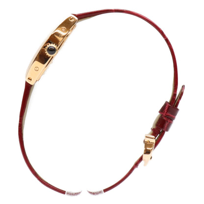 Cartier カルティエ W1537238 Lanières mini Tonneau 18K PG quartz watch wristwatch