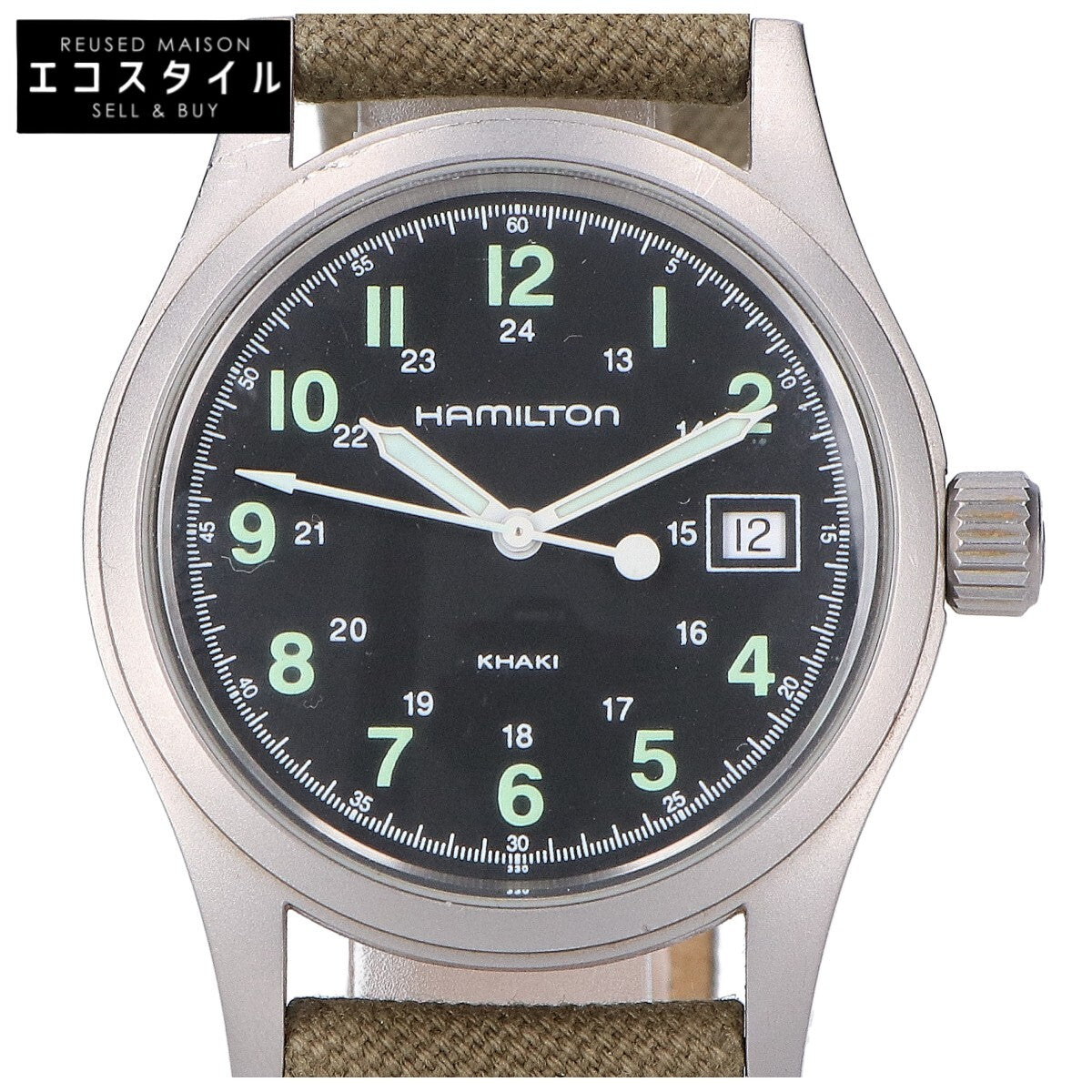 HAMILTON ハミルトン H684110 カーキ フィールド クオーツ 腕時計
