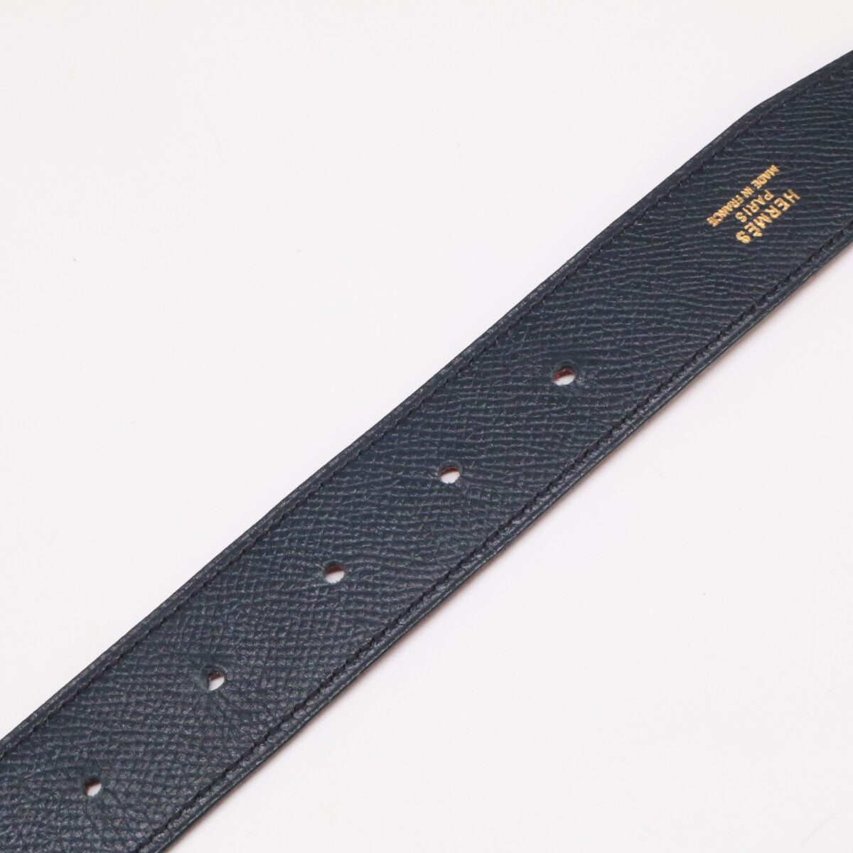 HERMES 1996 Constance 70 Reversible Leather Belt with Circle Z Engraving