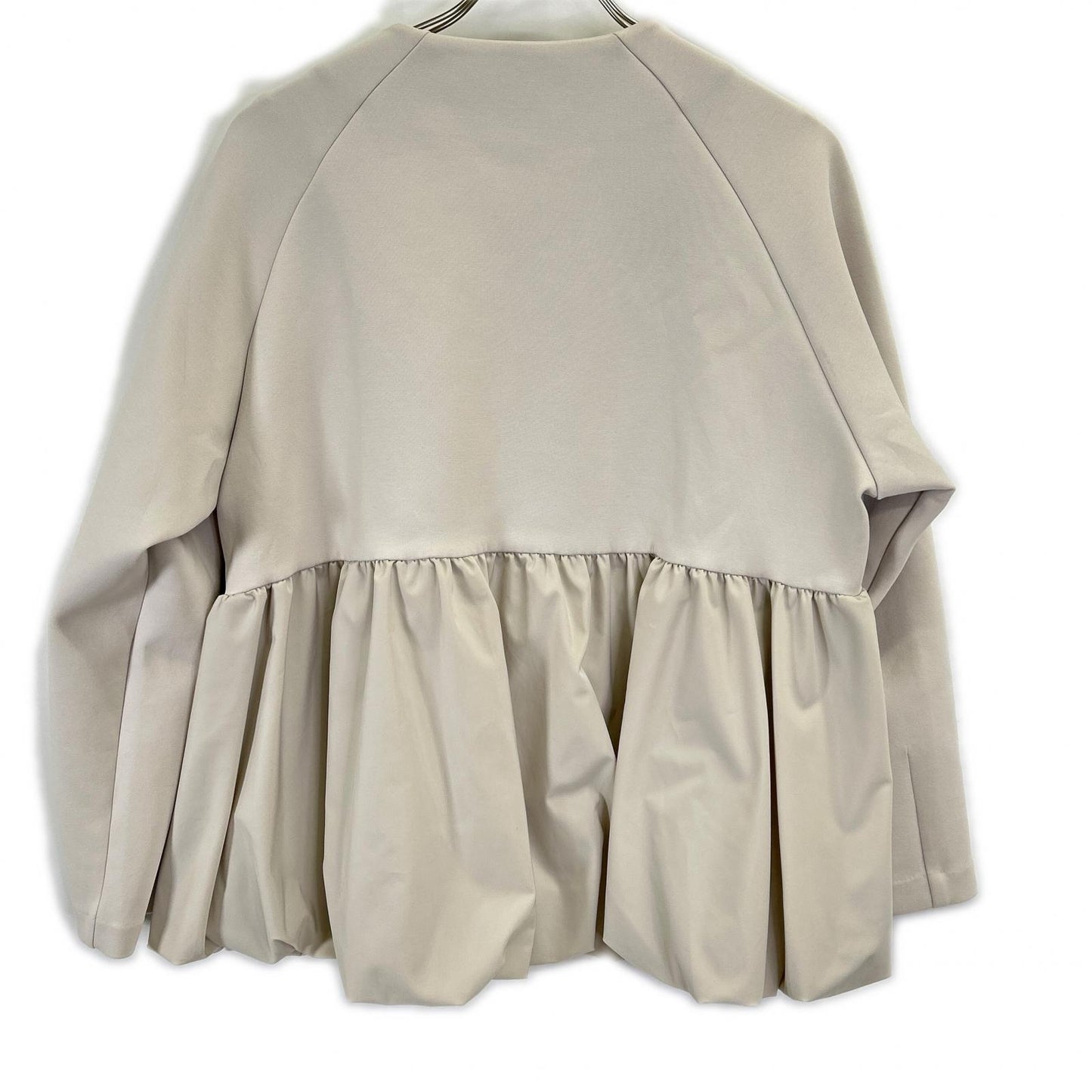 23区 23区 25SS ベージュ コットンエアーバルーン ライトアウター ジャケット